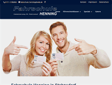 Tablet Screenshot of fahrschule-stahnsdorf.de